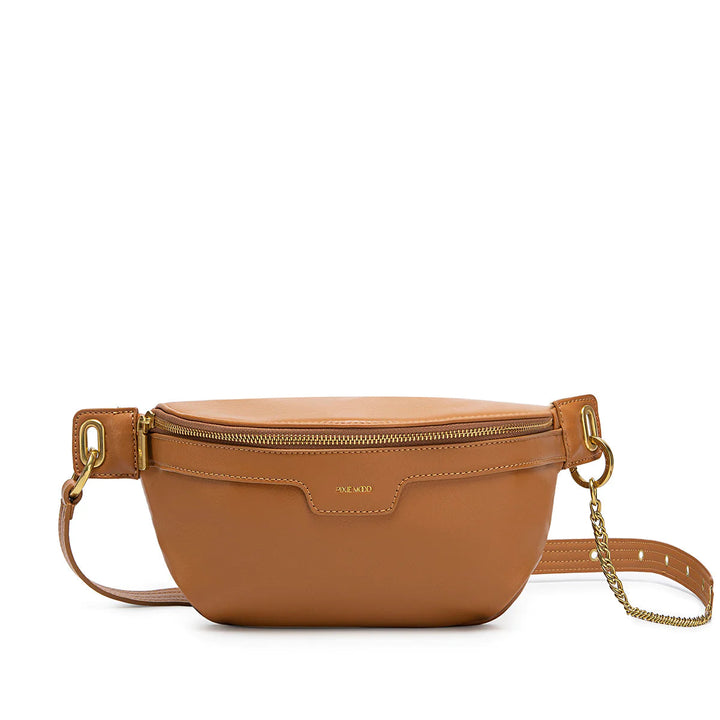 PIXIE MOOD BROOKLYN CROSSBODY VEGAN BELT BAG - MUSTARD