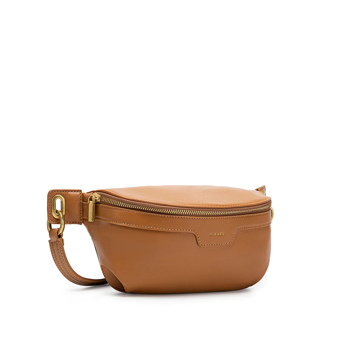 PIXIE MOOD BROOKLYN CROSSBODY VEGAN BELT BAG - MUSTARD