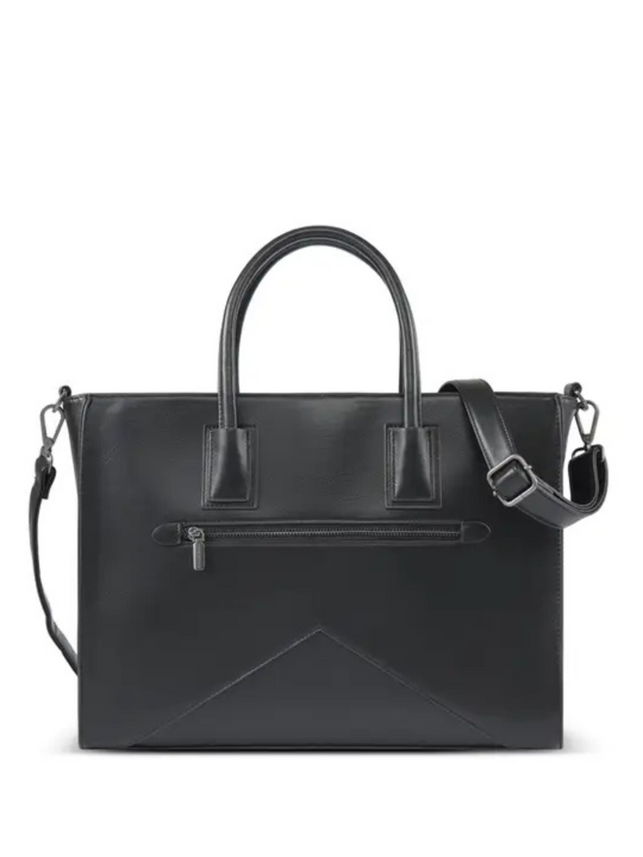 Stylish and functional, the PIXIE MOOD - Greta - Recycled Vegan Work Tote Bag is perfect for work or travel.