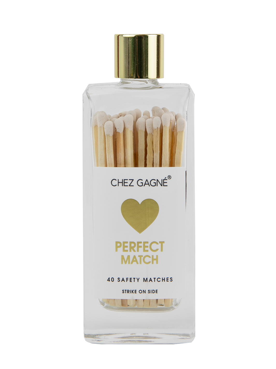 Jayden P Boutique - CHEZ GAGNÉ - Bottled Matchsticks - 40 ct. - "Perfect Match"