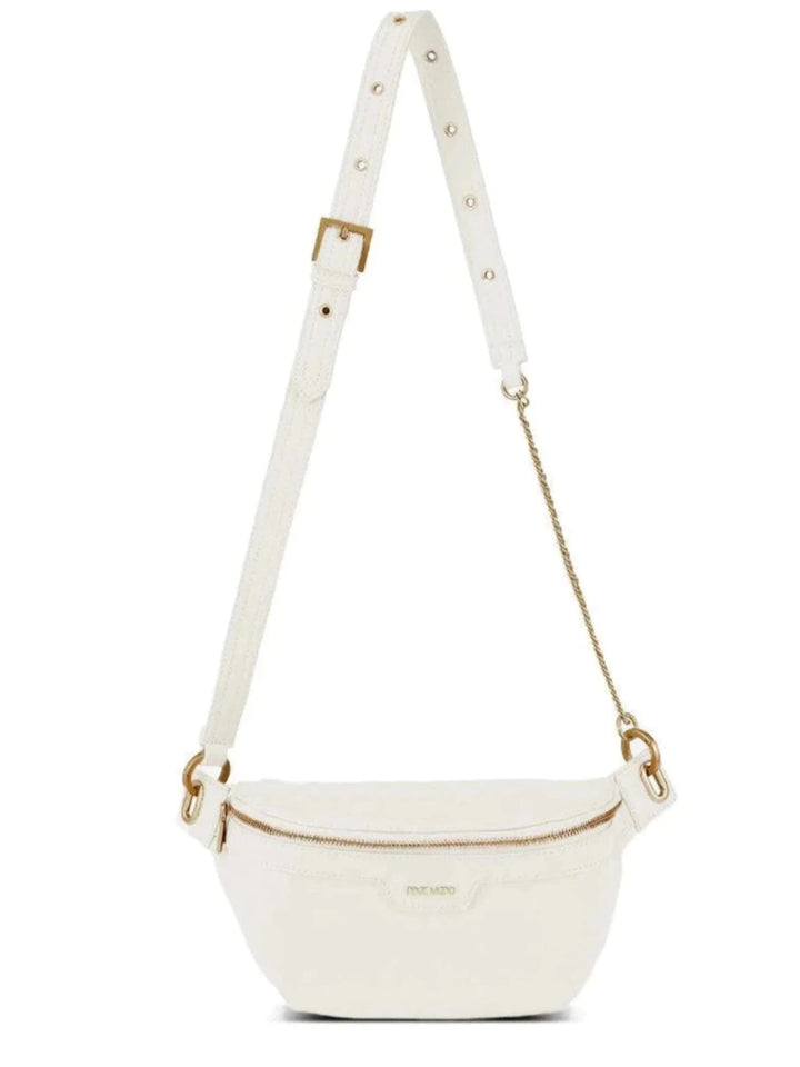 Jayden P Boutique - PIXIE MOOD - Brooklyn - Crossbody Belt Bag - Ivory / Vegan Leather