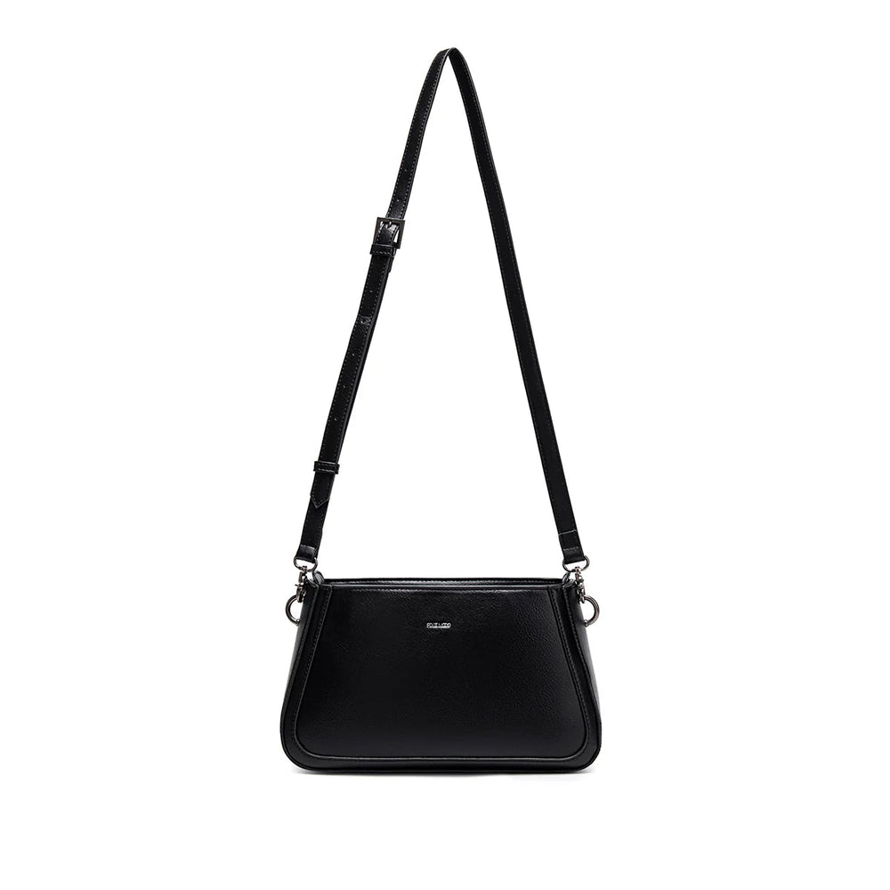 Jayden P Boutique - Pixie Mood - Eleanor Recycled Vegan Shoulder Bag - Black