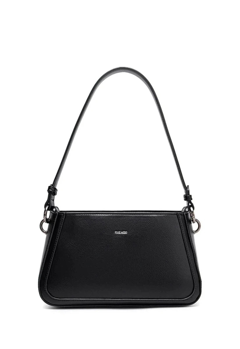 Jayden P Boutique - Pixie Mood - Eleanor Recycled Vegan Shoulder Bag - Black