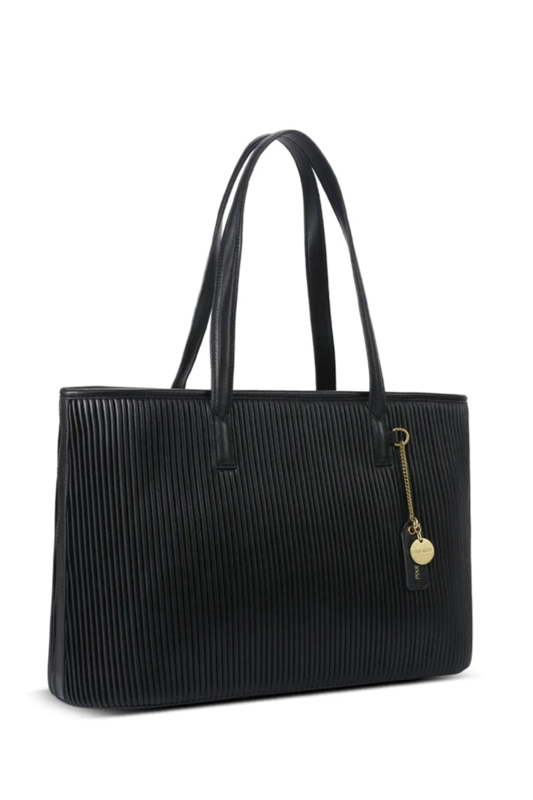 Jayden P Boutique - Pixie Mood Sadie Recycled Vegan Leather Tote - Black