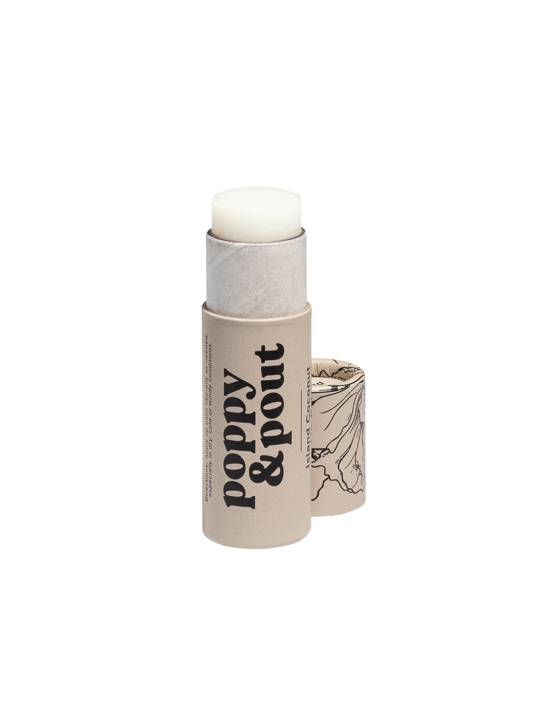 Poppy & Pout - Lip Balm - Island Coconut-POPPY & POUT-Jayden P Boutique