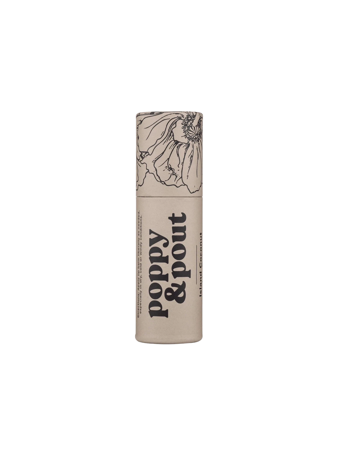 Poppy & Pout - Lip Balm - Island Coconut-POPPY & POUT-Jayden P Boutique