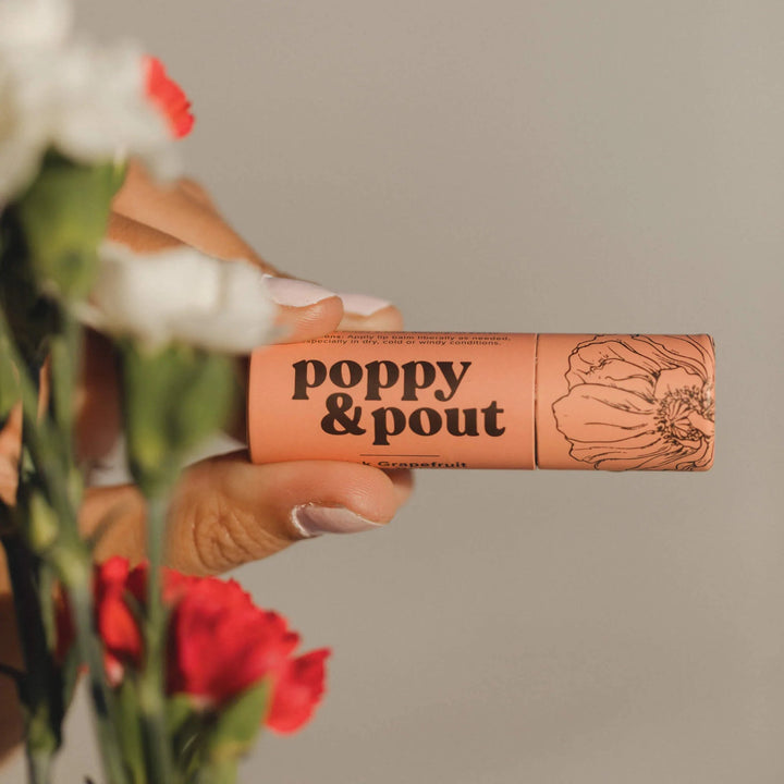 Poppy & Pout - Lip Balm - Pink Grapefruit-POPPY & POUT-Jayden P Boutique