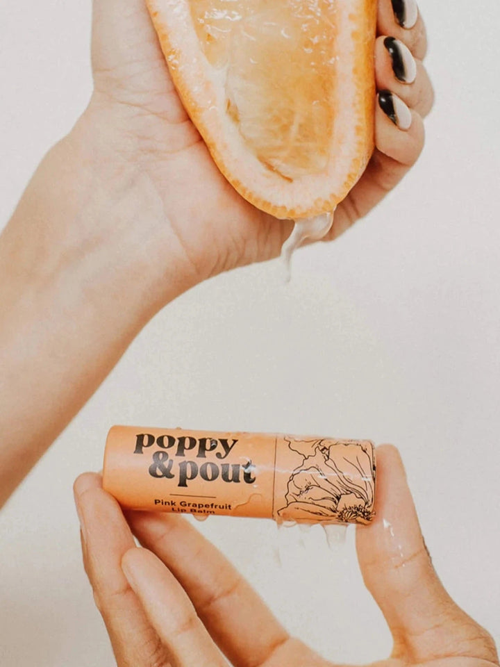 Poppy & Pout - Lip Balm - Pink Grapefruit-POPPY & POUT-Jayden P Boutique