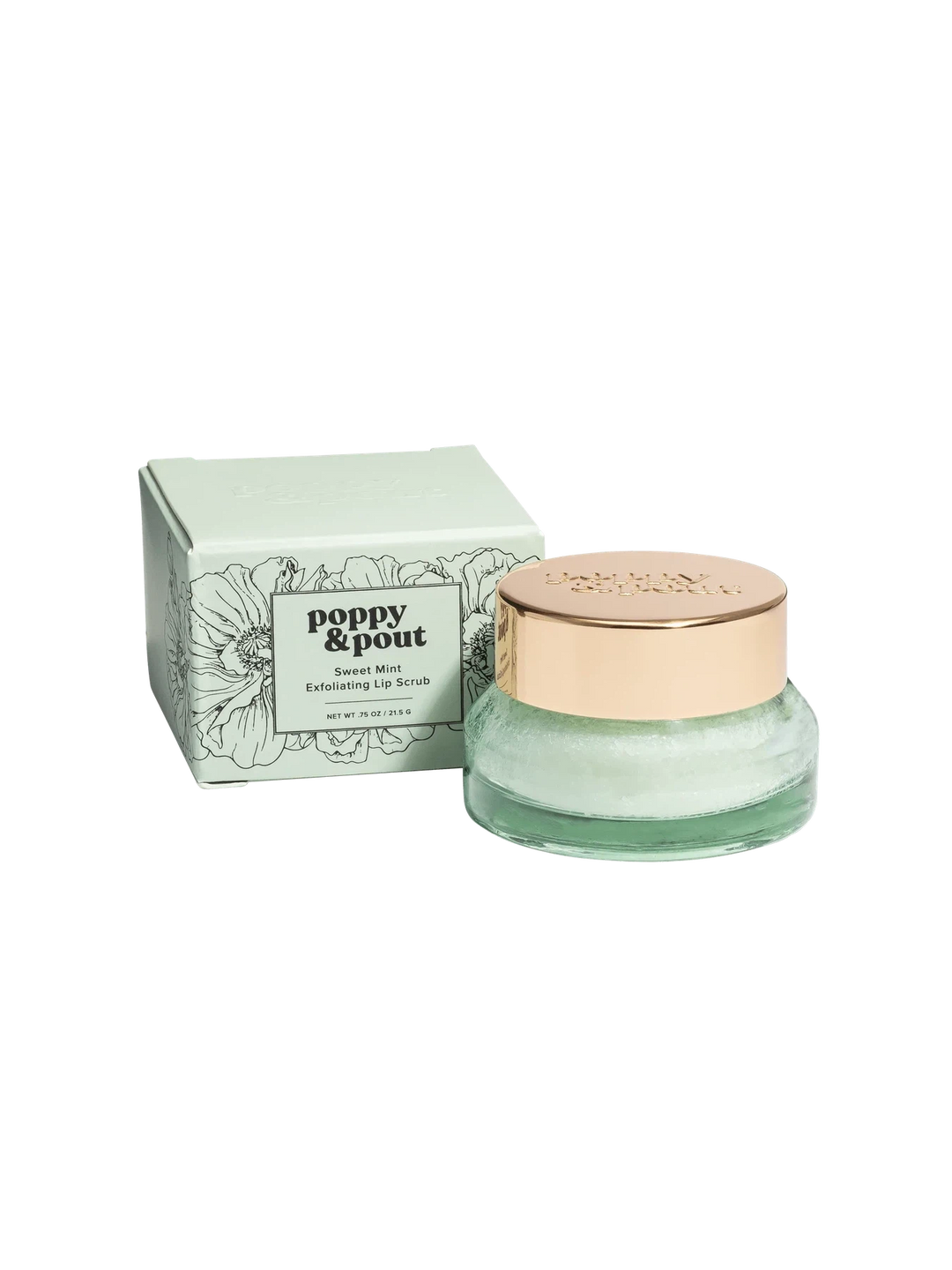 Poppy & Pout - Lip Scrub - Sweet Mint-POPPY & POUT-Jayden P Boutique