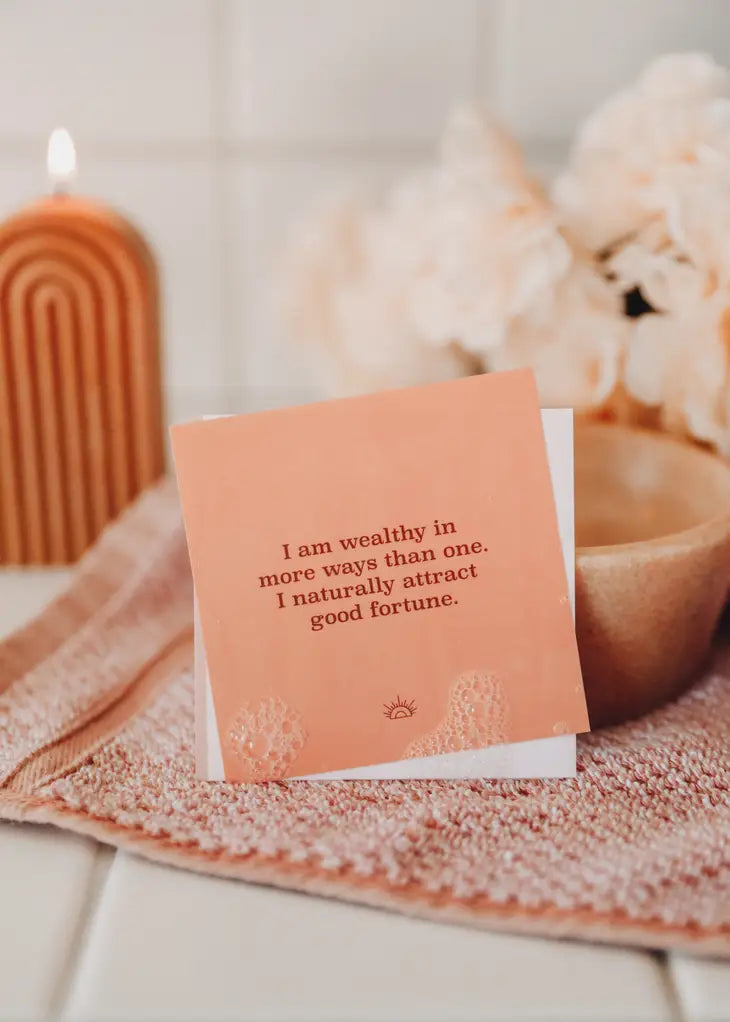 SHOWER AFFIRMATION CARDS - WELLNESS-JaxKelly-Jayden P Boutique