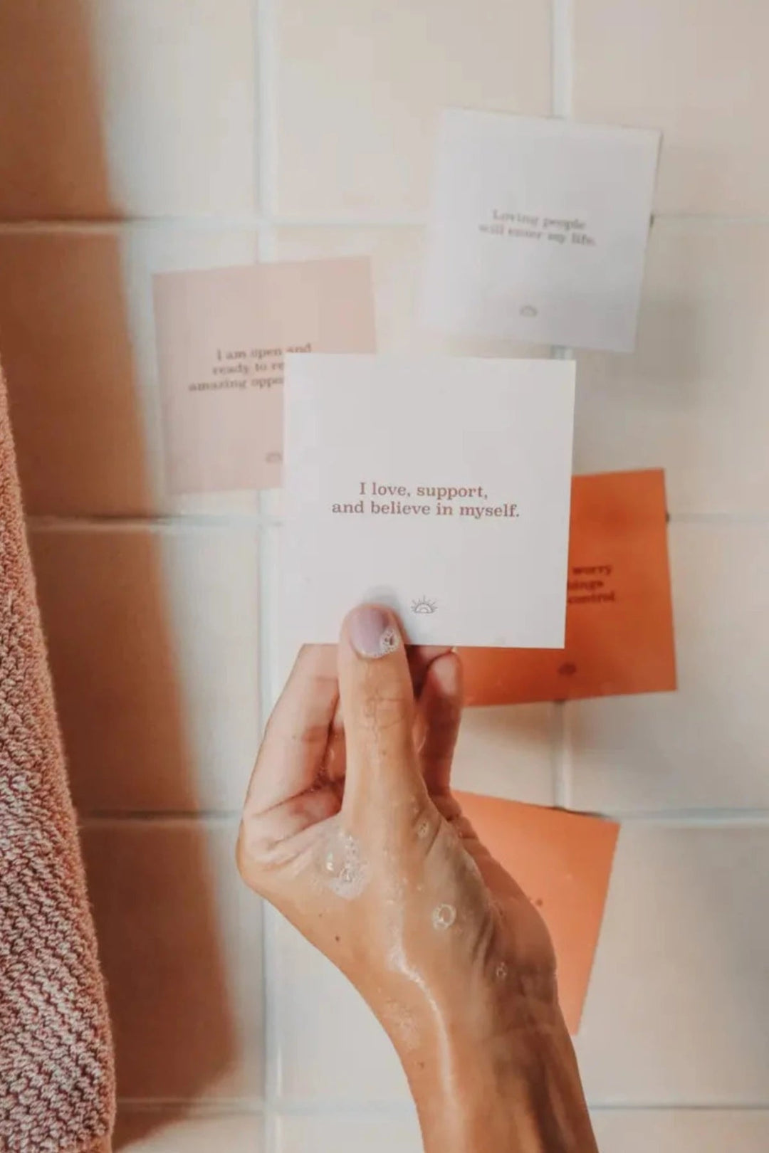 SHOWER AFFIRMATION CARDS - WELLNESS-JaxKelly-Jayden P Boutique