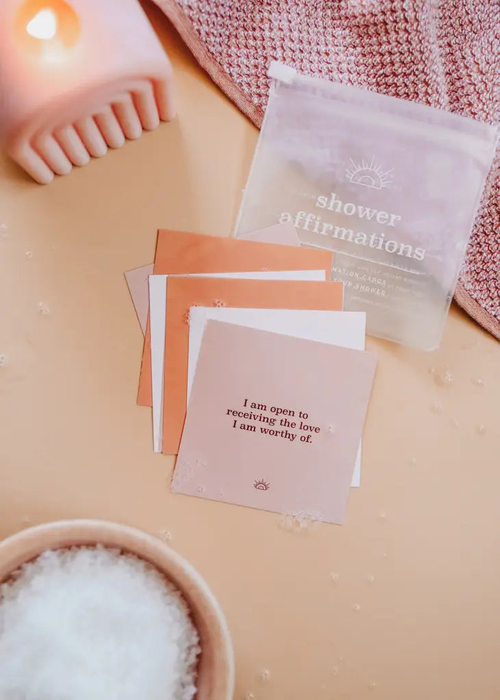 SHOWER AFFIRMATION CARDS - WELLNESS-JaxKelly-Jayden P Boutique