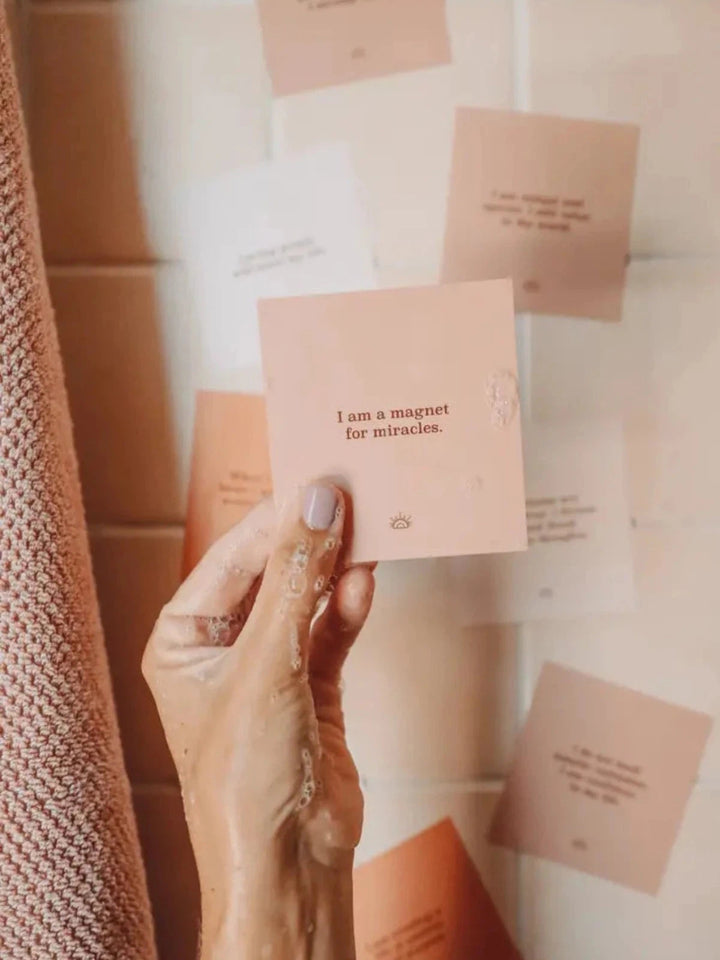 SHOWER AFFIRMATION CARDS - WELLNESS-JaxKelly-Jayden P Boutique