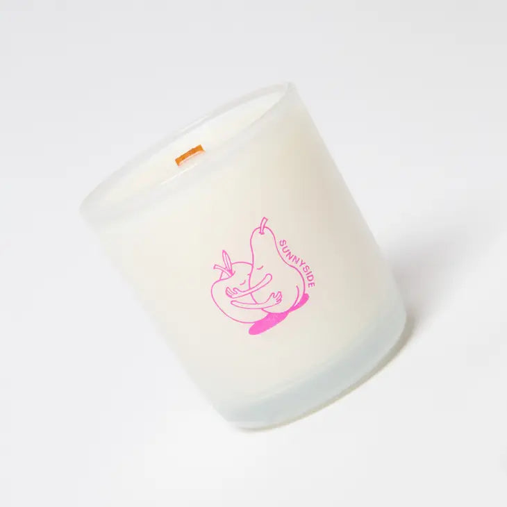 Jayden P Boutique - SUNNYSIDE - PEAR & NECTARINE COCONUT SOY CANDLE - 8 OZ - Default Title