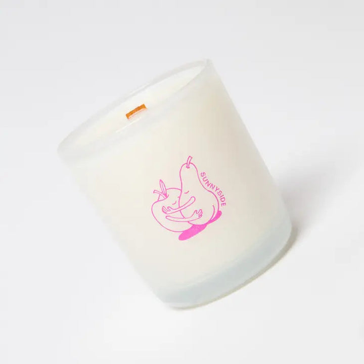 Jayden P Boutique - SUNNYSIDE - PEAR & NECTARINE COCONUT SOY CANDLE - 8 OZ - Default Title