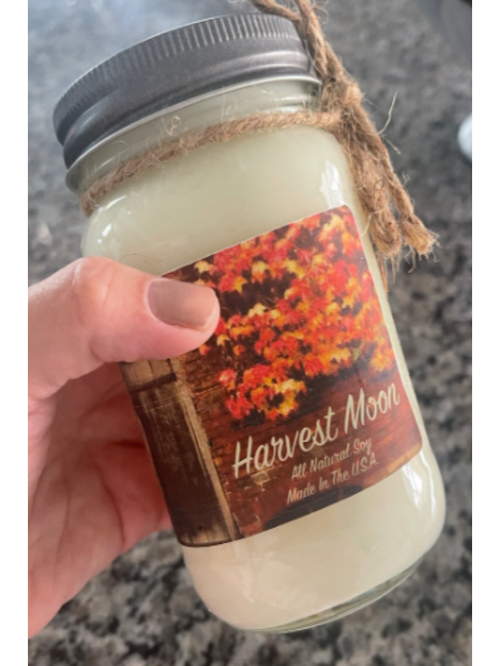 SURF'S UP CANDLE - MASON JAR CANDLE 16 OZ - VINTAGE HARVEST MOON-Surfs Up Candle-Jayden P Boutique