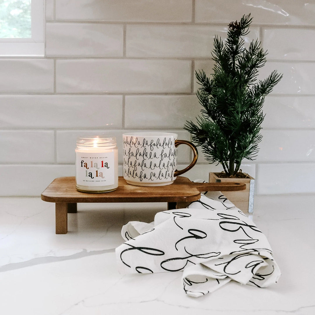 SWEET WATER DECOR - FA LA LA LA COFFEE MUG-Sweet Water Decor-Jayden P Boutique