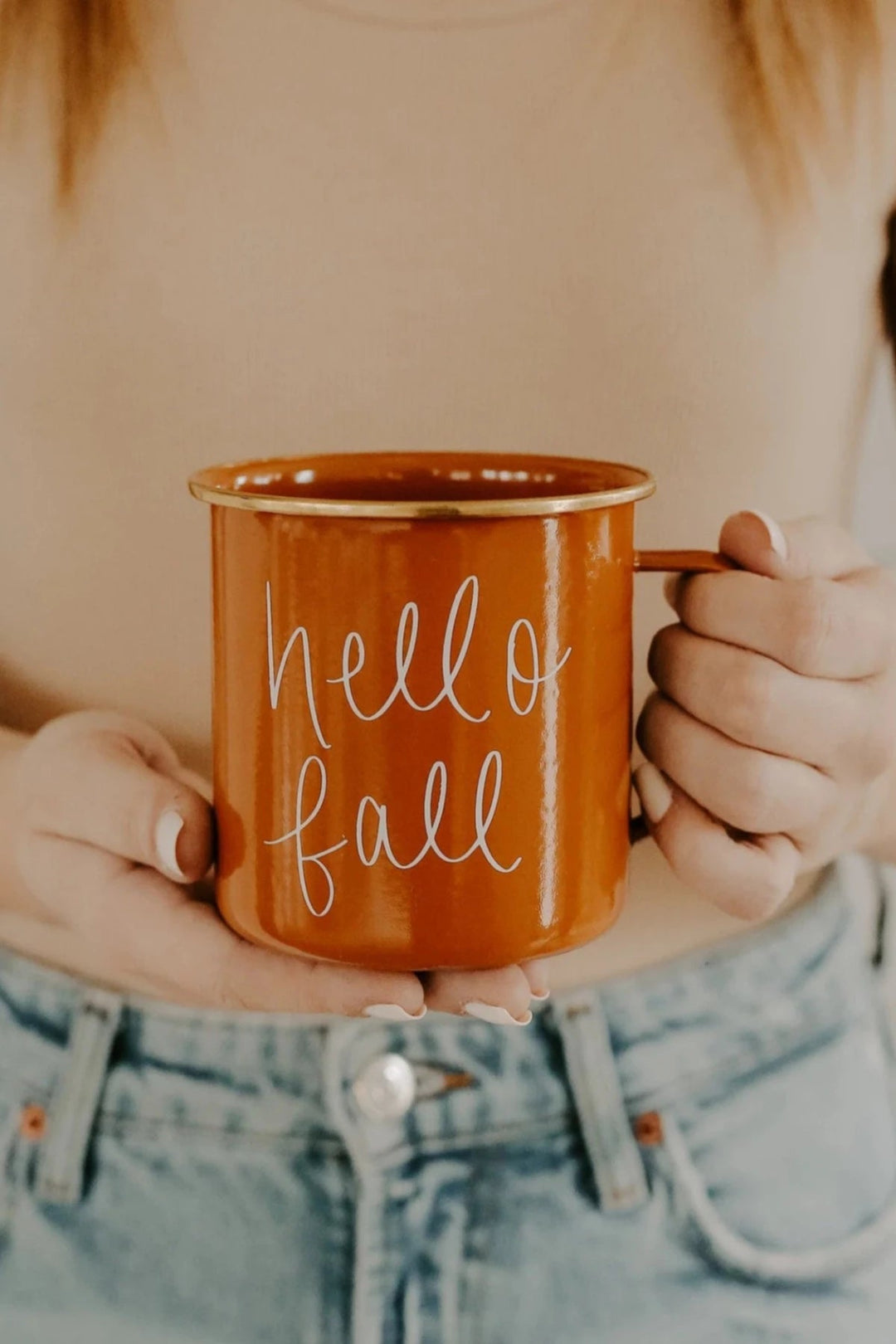 Jayden P Boutique - SWEET WATER DECOR - HELLO FALL CAMPFIRE COFFEE MUG - Default Title