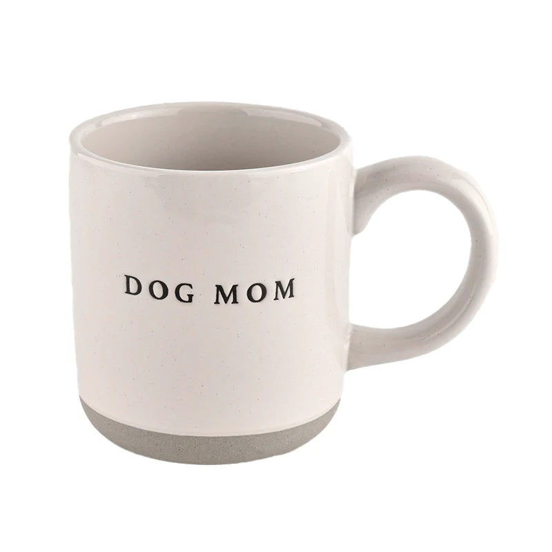 SWEET WATER DECOR - STONEWARE COFFEE MUG - DOG MOM-Sweet Water Decor-Jayden P Boutique