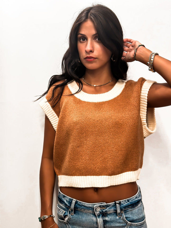 Sylana Knit Pullover Vest