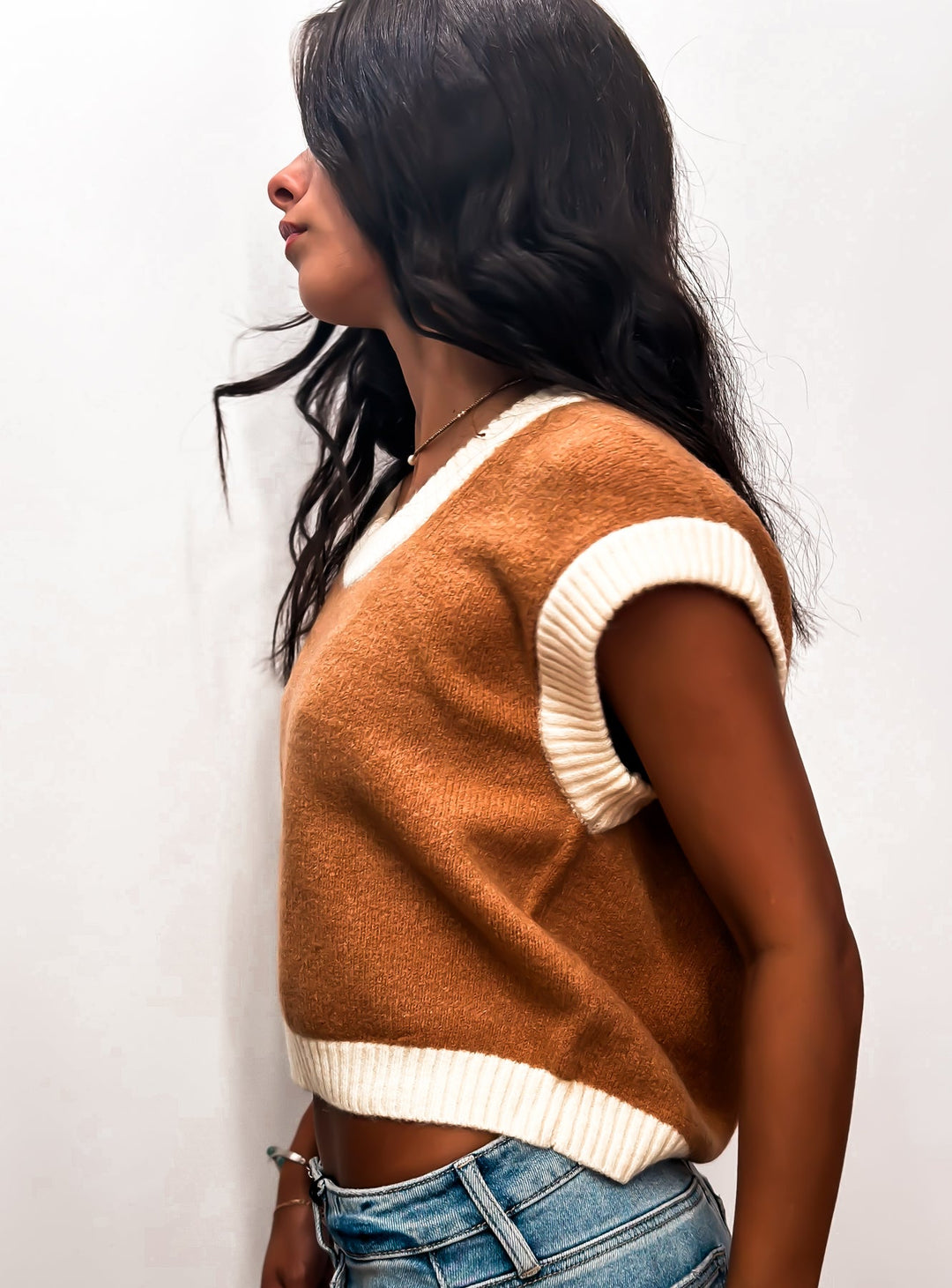 Sylana Knit Pullover Vest