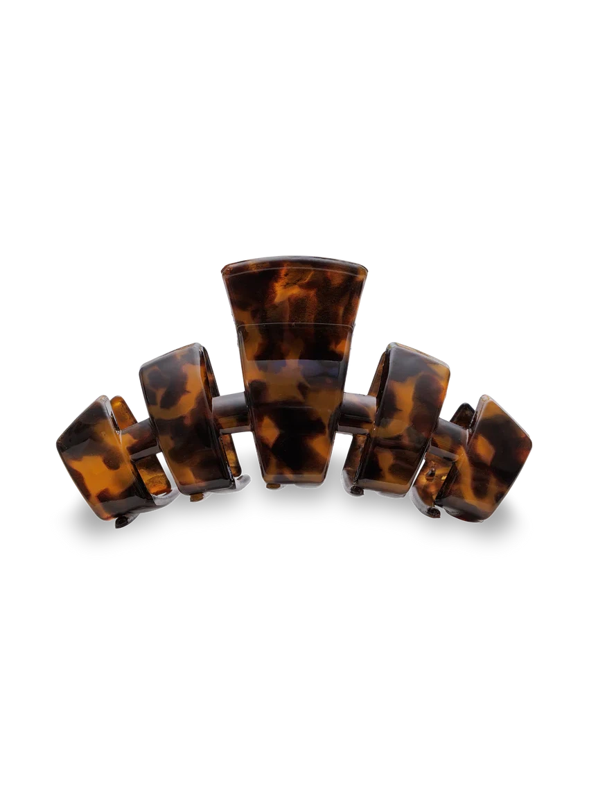 Jayden P Boutique - TELETIES Classic Claw Hair Clip - Tortoise / Tiny