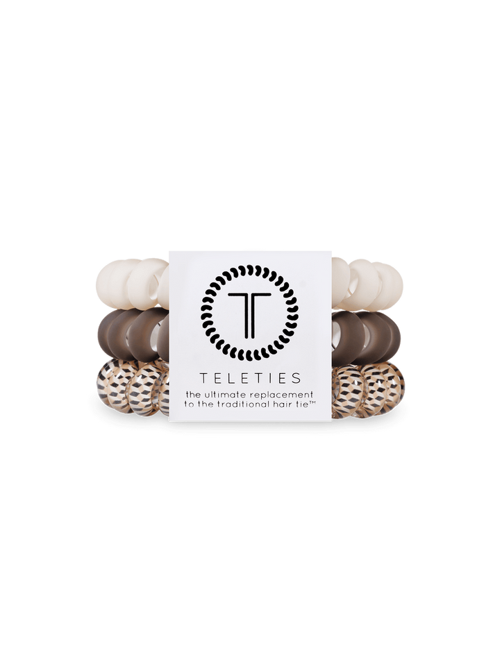 Jayden P Boutique - TELETIES Hair Ties - Small / Toasted