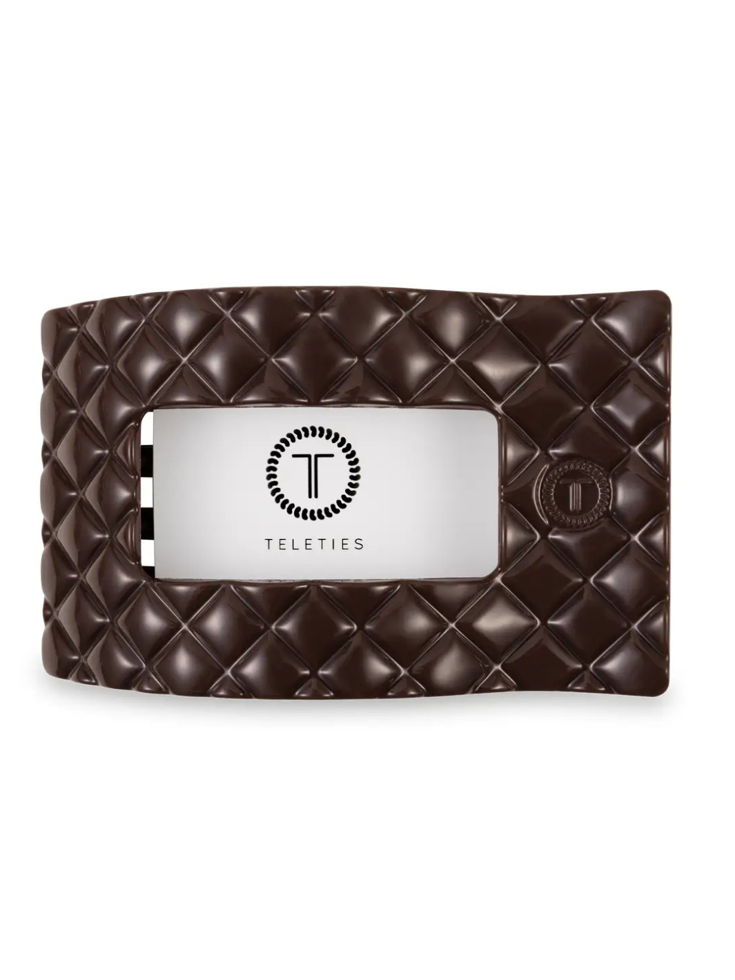 TELETIES - Flat Rectangle Hair Clip