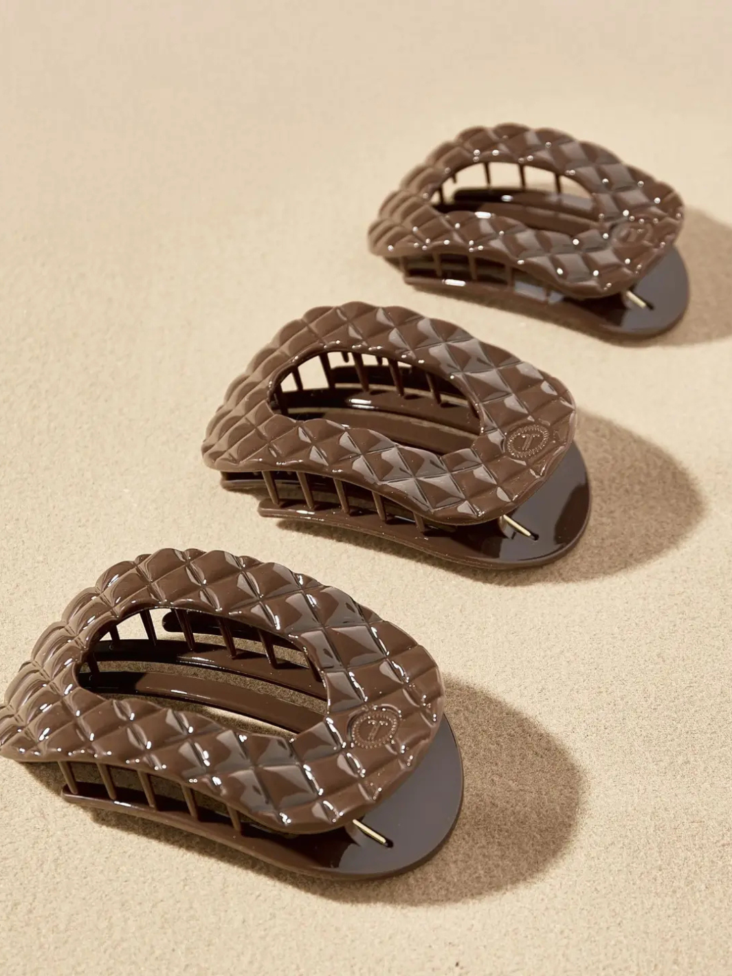 TELETIES - Flat Round Clip