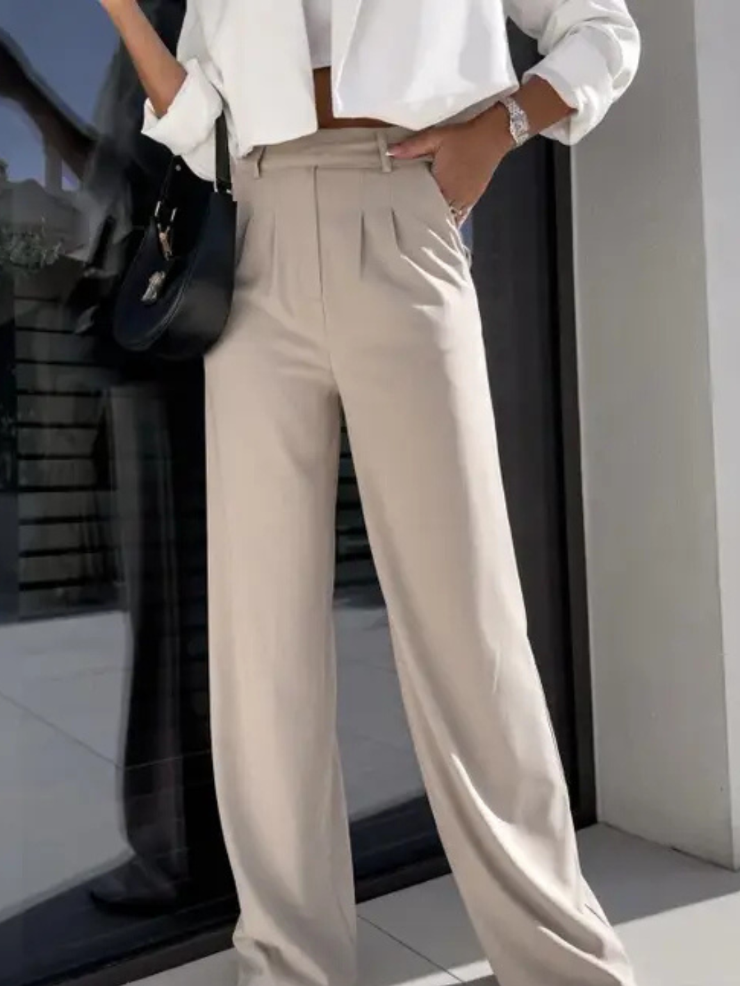 Emilee Pocketed Wide Leg Pants