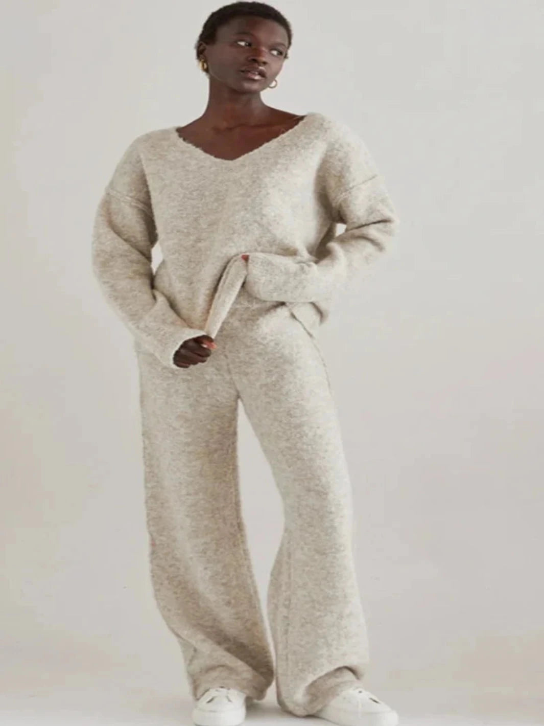 Zila Shearling Pullover Sweater