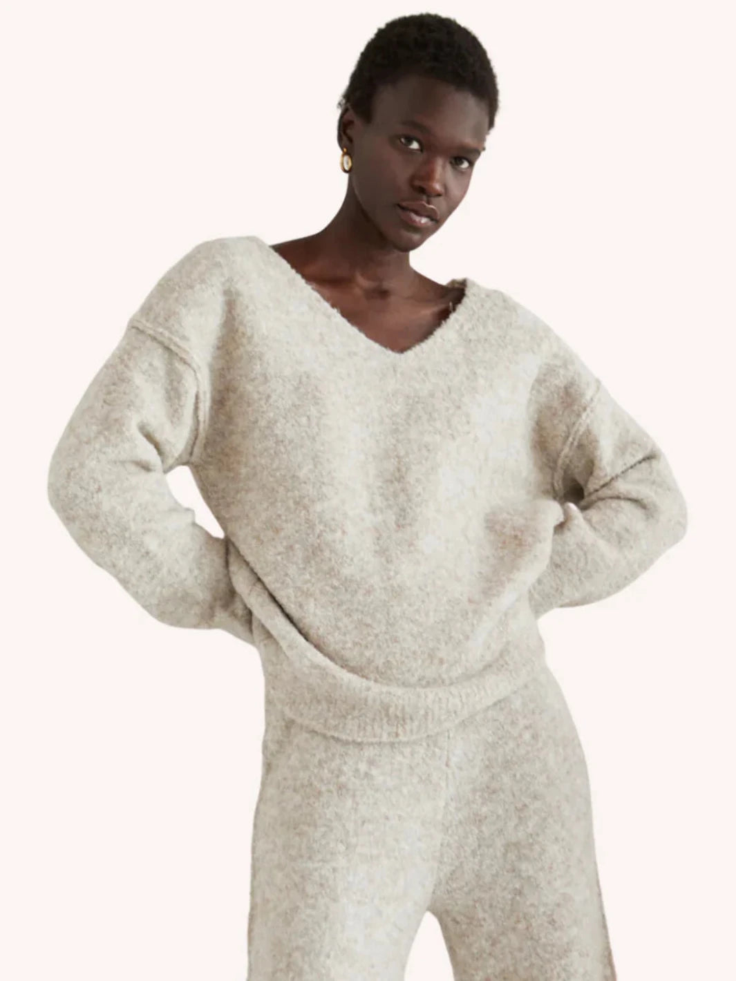 Zila Shearling Pullover Sweater | Jayden p Boutique