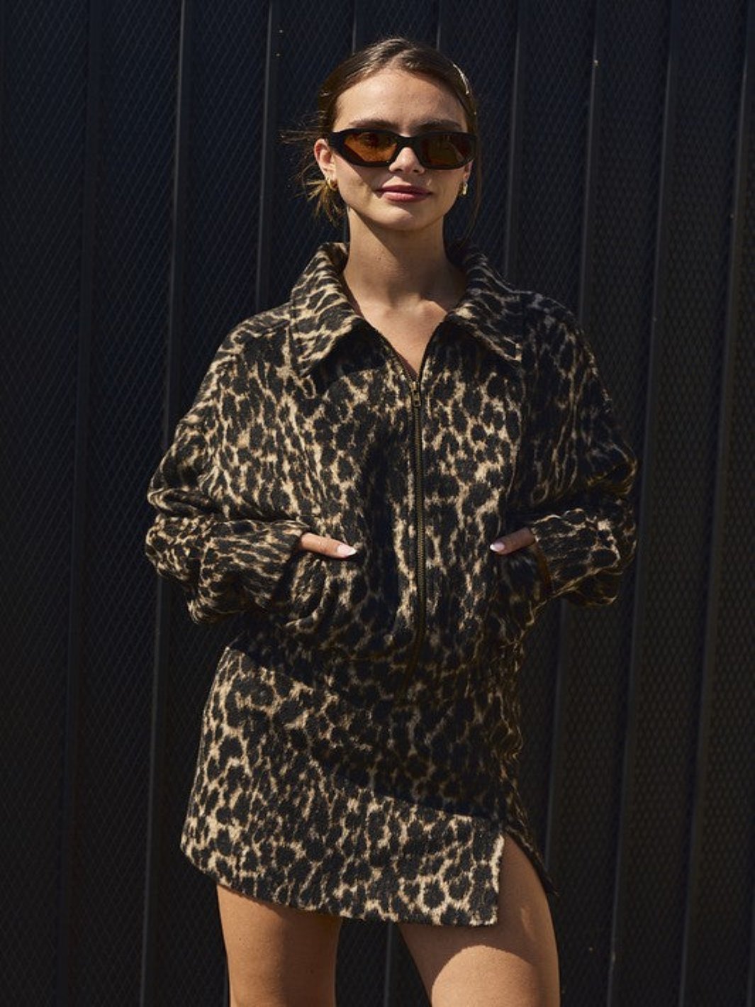 Leopard Print Jacket Womens Jayden P Boutique