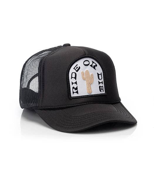 Local Beach - Ride or Die Patch Trucker Hat