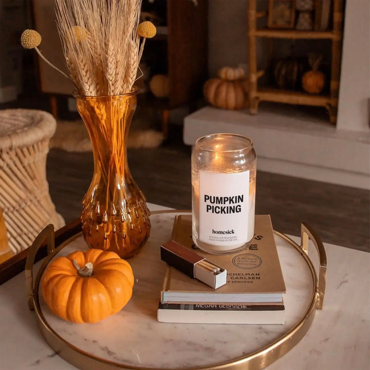 Jayden P Boutique - Homesick Candles - Pumpkin Picking Candle - Default Title