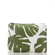 ALOHA Collection Monstera Mid Pouch in Seaweed