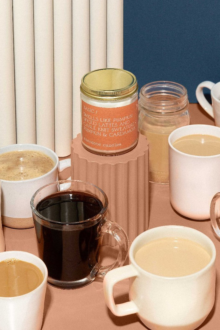 Anecdote Candles - Basic (Pumpkin & Cardamom) Glass Jar Candle - Jayden P Boutique
