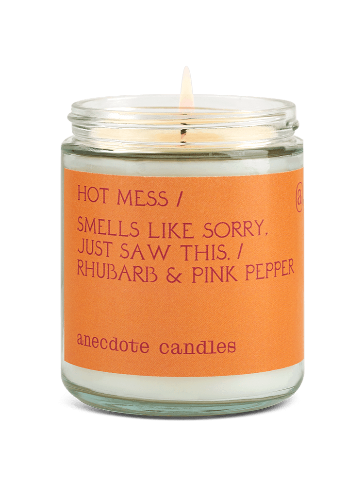 Anecdote Candles - Hot Mess Candle (Rhubarb &amp; Pink Pepper) - Jayden P Boutique