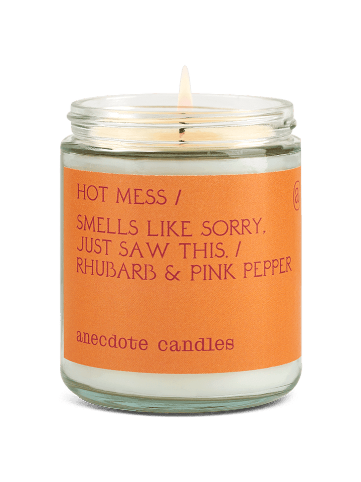 Anecdote Candles - Hot Mess Candle (Rhubarb &amp; Pink Pepper) - Jayden P Boutique