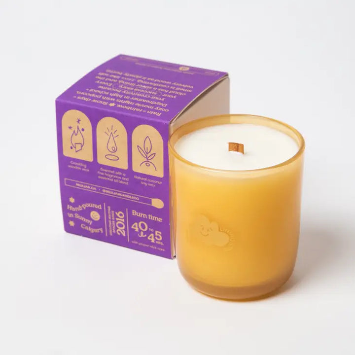 Silver Lining - Palo Santo & Oud Coconut Soy Candle - 8 Oz