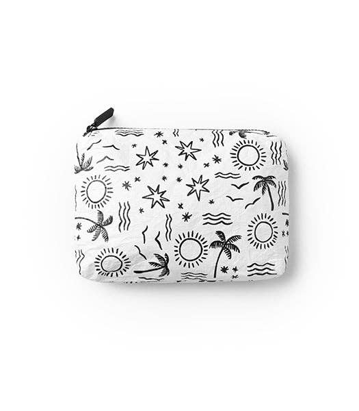 Local Beach - Local Beach Water Resistant Printed Pouch