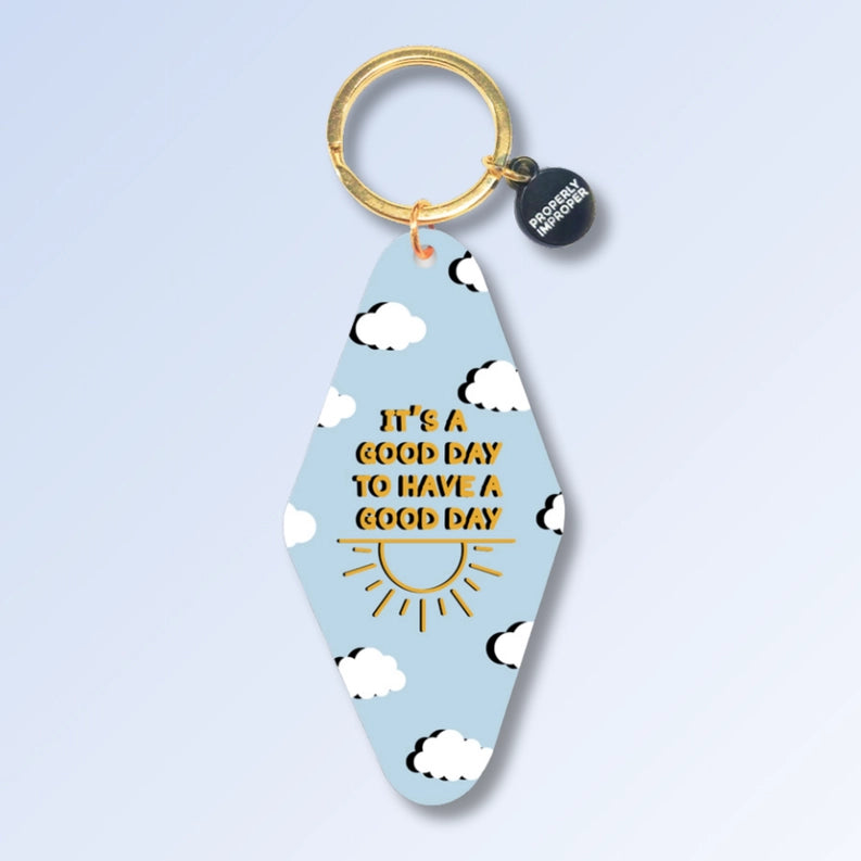 It's A Good Day - Keychain-key chain-Jayden P Boutique