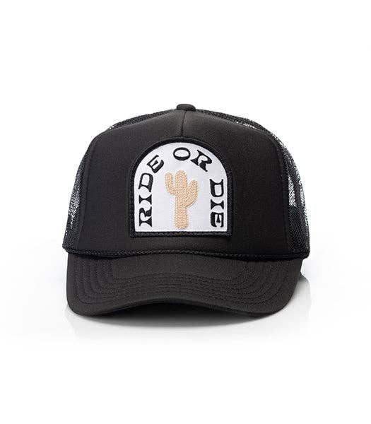 Local Beach - Ride or Die Patch Trucker Hat