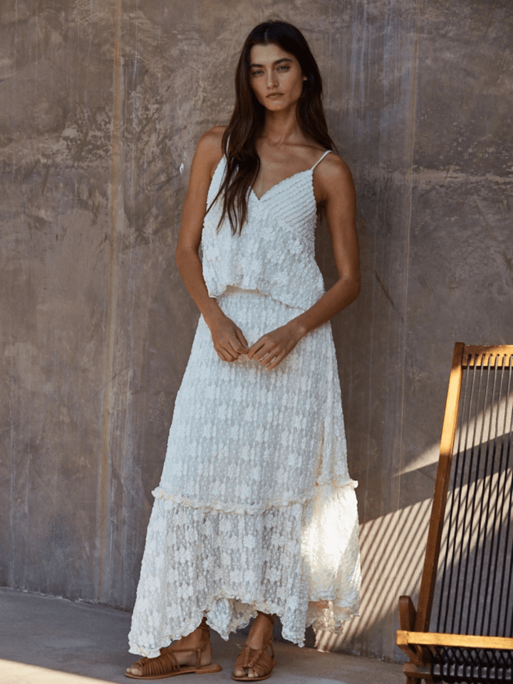 Bloom &amp; Bare Floral Lace Cami Top - Jayden P Boutique