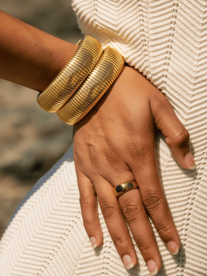 BOEM COLLECTION - The Mykonos Bangle Bracelet - Jayden P Boutique