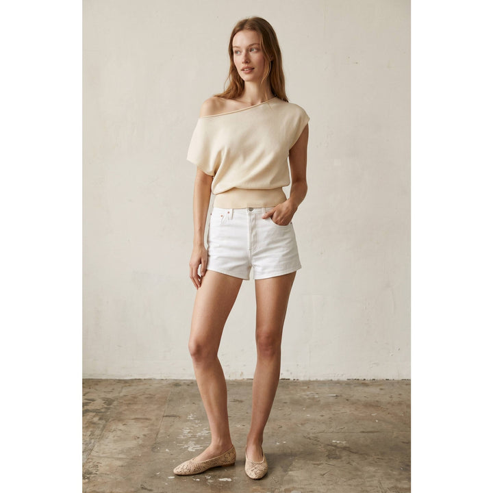 camille one shoulder knit top 4