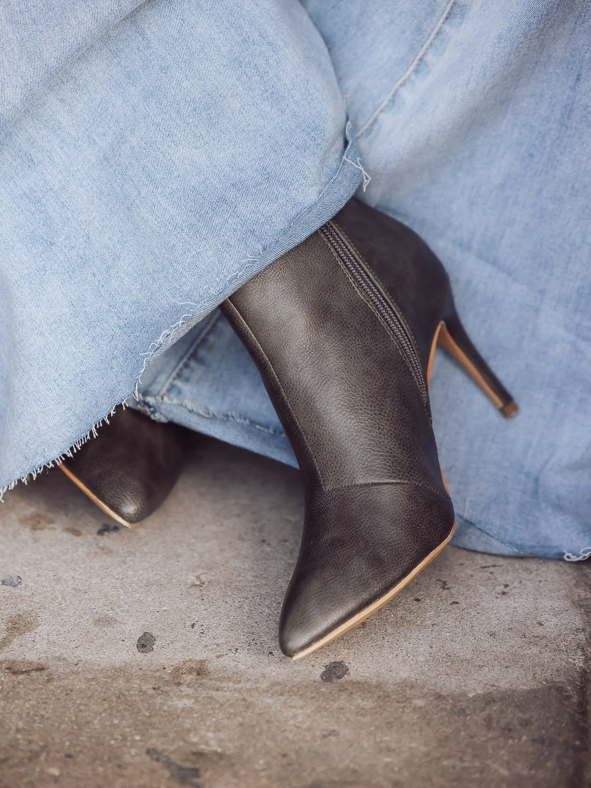 Collett Heeled Bootie - Jayden P Boutique