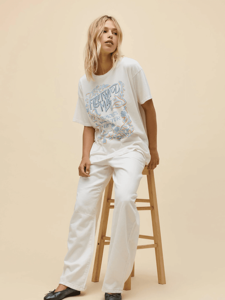 DAYDREAMER LA - Fleetwood Mac World Tour '77 Merch Tee - Jayden P Boutique