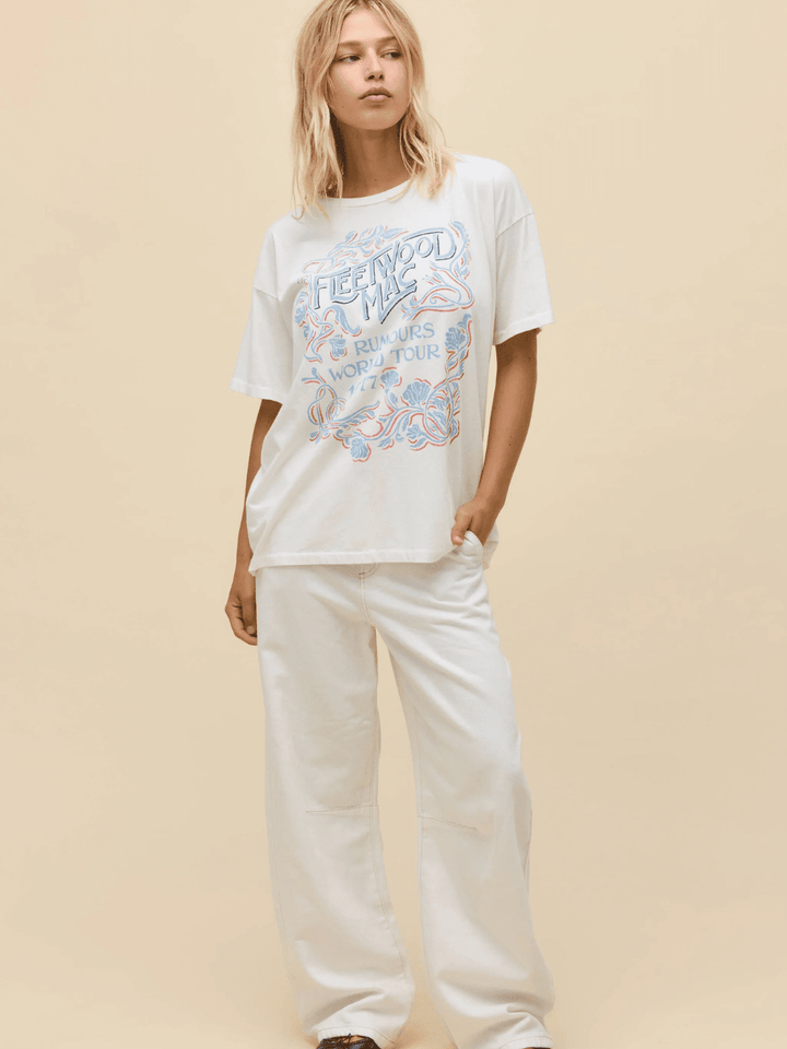 DAYDREAMER LA - Fleetwood Mac World Tour '77 Merch Tee - Jayden P Boutique