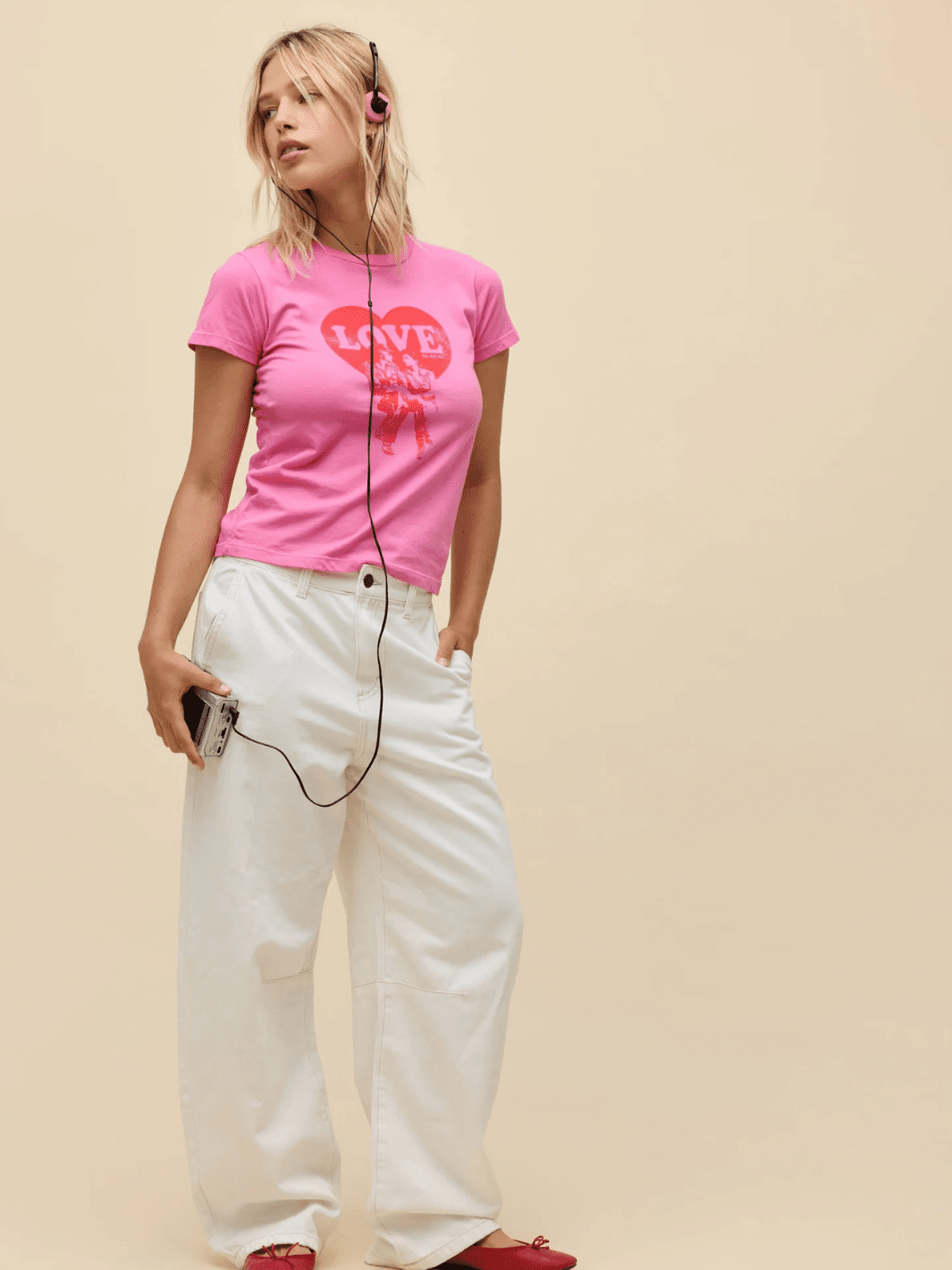 DAYDREAMER LA - John Lennon Love is Real Headliner Tee - Jayden P Boutique